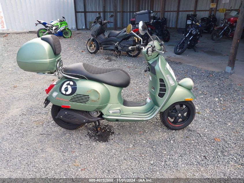 2018 Vespa Gts/Sei Giorni VIN: ZAPMA39L7J5400170 Lot: 40752988