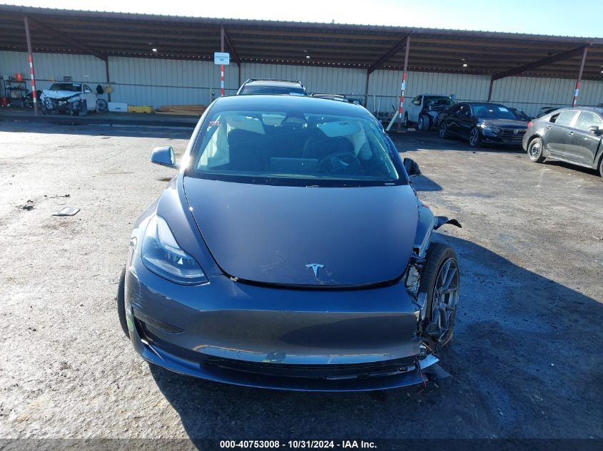 2022 Tesla Model 3 Long Range Dual Motor All-Wheel Drive VIN: 5YJ3E1EBXNF164816 Lot: 40753008