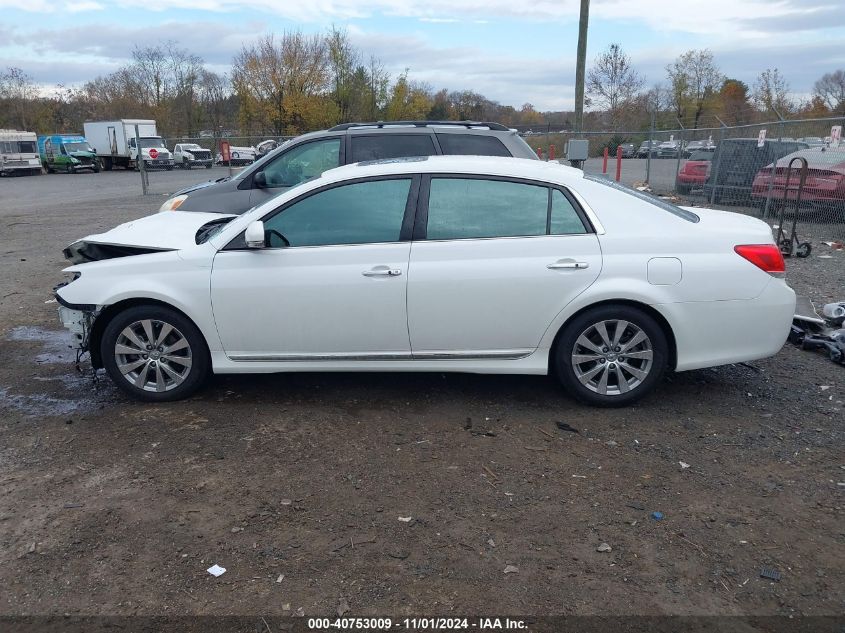 2012 Toyota Avalon Limited VIN: 4T1BK3DB7CU466257 Lot: 40753009