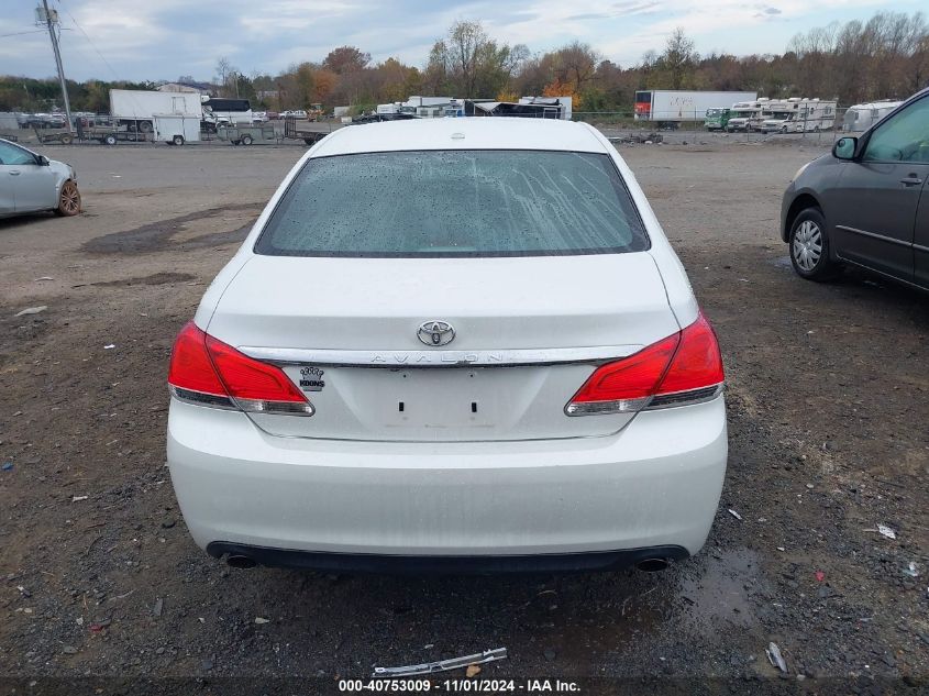 2012 Toyota Avalon Limited VIN: 4T1BK3DB7CU466257 Lot: 40753009