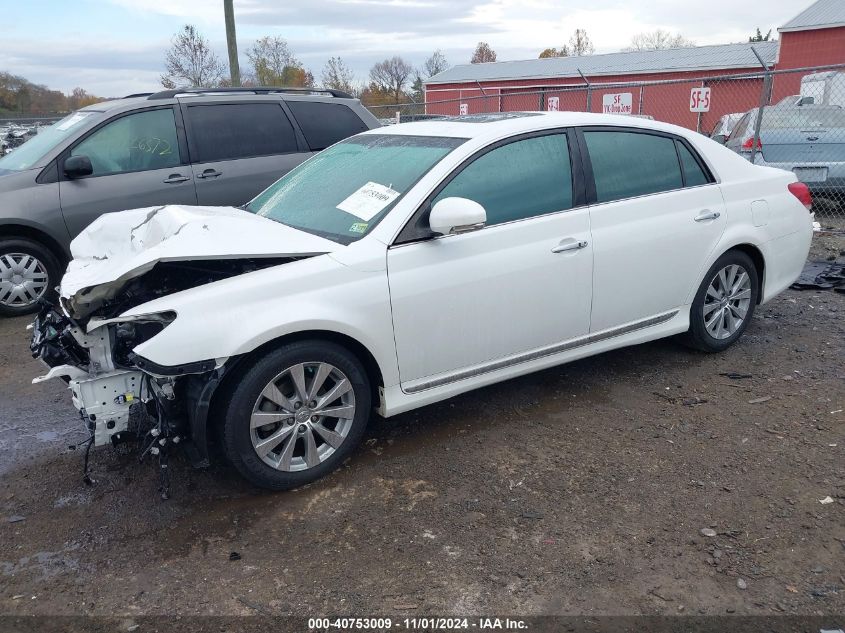 2012 Toyota Avalon Limited VIN: 4T1BK3DB7CU466257 Lot: 40753009