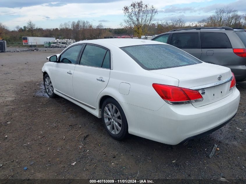 2012 Toyota Avalon Limited VIN: 4T1BK3DB7CU466257 Lot: 40753009