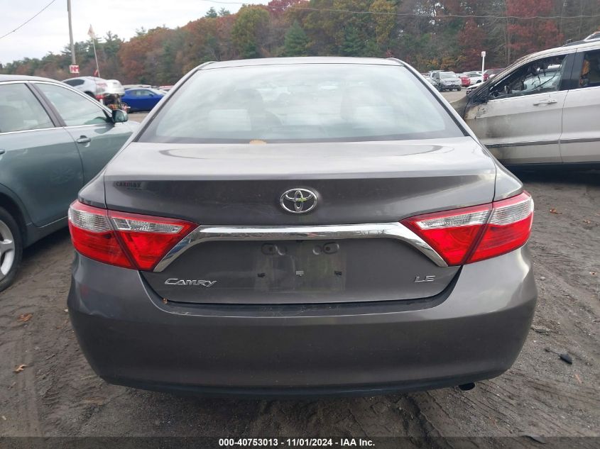 2016 Toyota Camry Le VIN: 4T4BF1FK2GR566753 Lot: 40753013