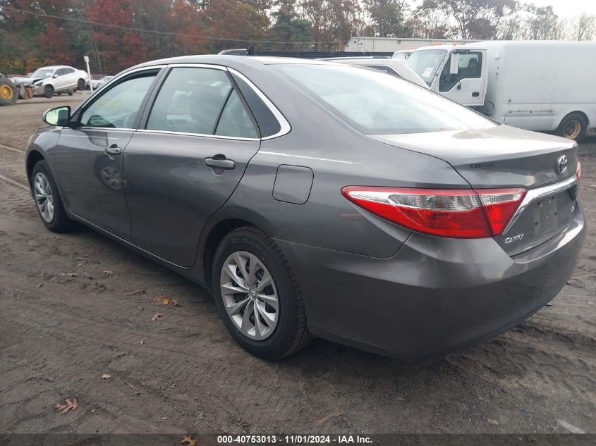 2016 Toyota Camry Le VIN: 4T4BF1FK2GR566753 Lot: 40753013