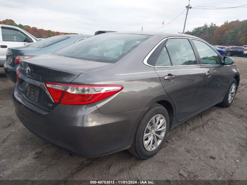 2016 Toyota Camry Le VIN: 4T4BF1FK2GR566753 Lot: 40753013