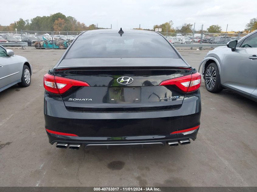 2017 Hyundai Sonata Sport 2.0T VIN: 5NPE34AB9HH574955 Lot: 40753017