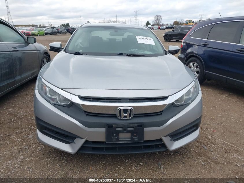 2018 Honda Civic Ex VIN: 19XFC2F78JE017008 Lot: 40753037