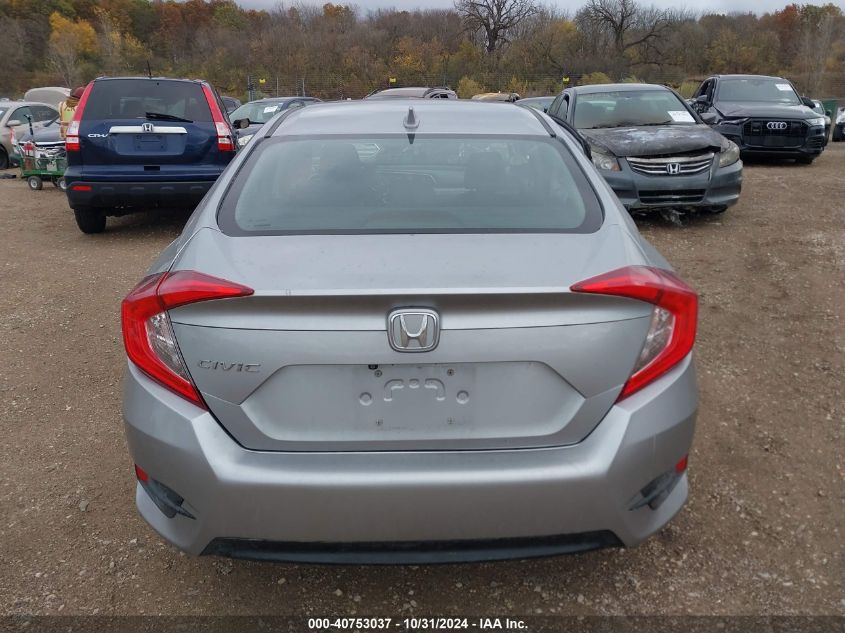 2018 Honda Civic Ex VIN: 19XFC2F78JE017008 Lot: 40753037