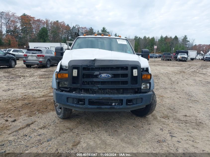 2008 Ford F-550 Chassis Xl/Xlt VIN: 1FDAF57R28EB43207 Lot: 40753047