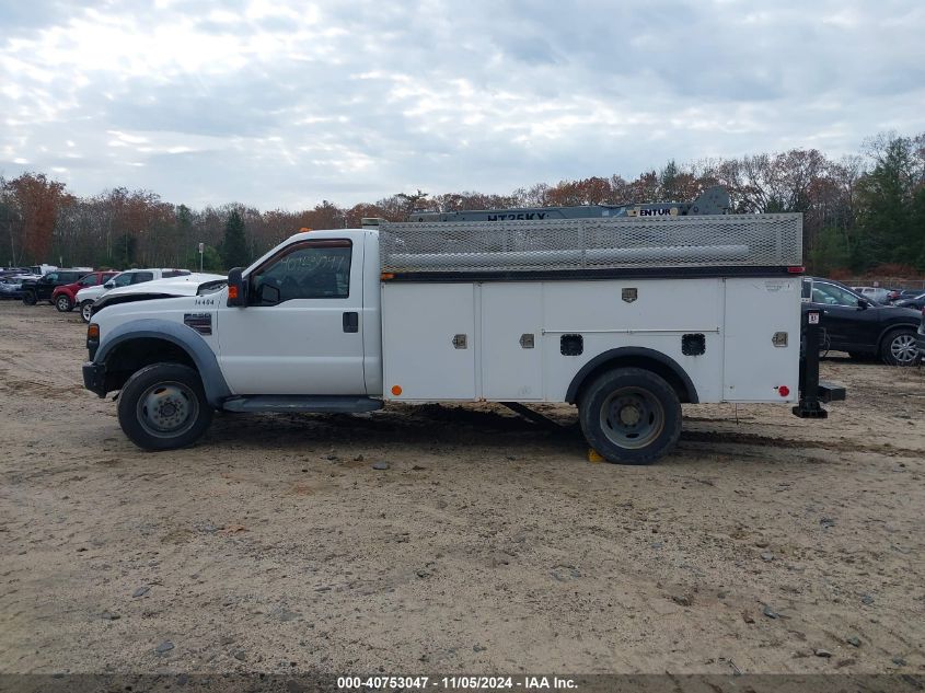 2008 Ford F-550 Chassis Xl/Xlt VIN: 1FDAF57R28EB43207 Lot: 40753047