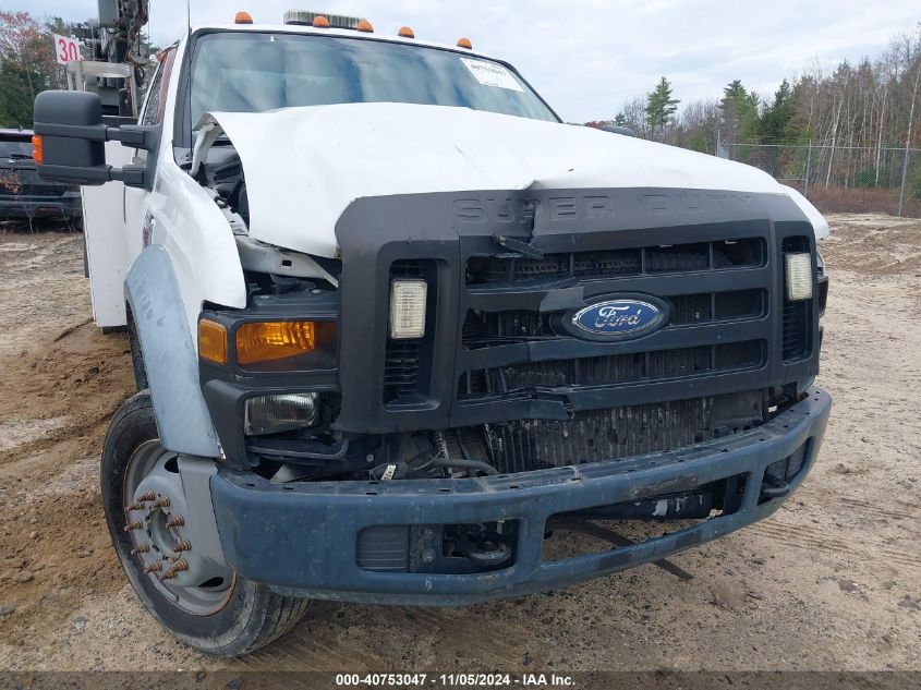 2008 Ford F-550 Chassis Xl/Xlt VIN: 1FDAF57R28EB43207 Lot: 40753047