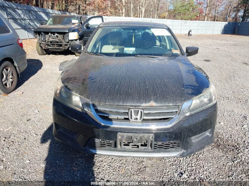 2013 Honda Accord Lx VIN: 1HGCR2F36DA276877 Lot: 40753056