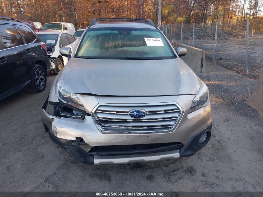 2016 Subaru Outback 3.6R Limited VIN: 4S4BSENC4G3326276 Lot: 40753068