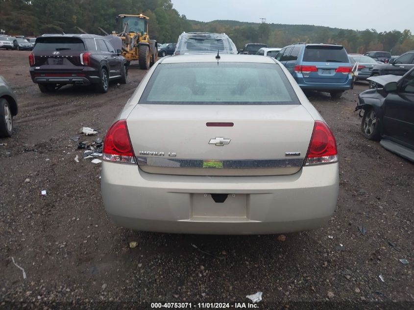 2008 Chevrolet Impala Ls VIN: 2G1WB58K581378430 Lot: 40753071