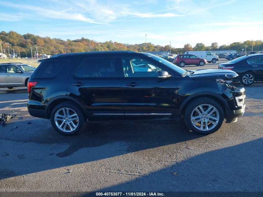 2017 Ford Explorer Xlt VIN: 1FM5K8D8XHGB89706 Lot: 40753077