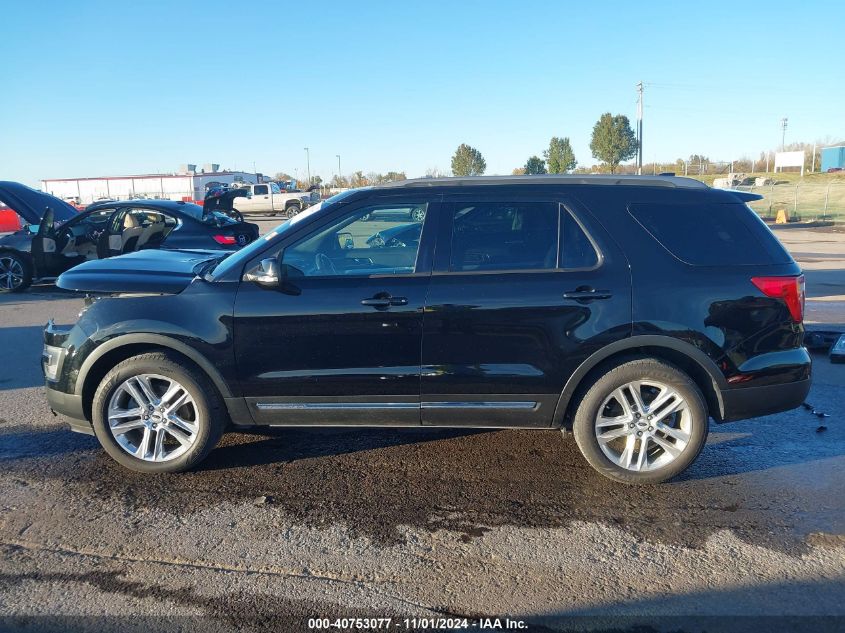 2017 Ford Explorer Xlt VIN: 1FM5K8D8XHGB89706 Lot: 40753077