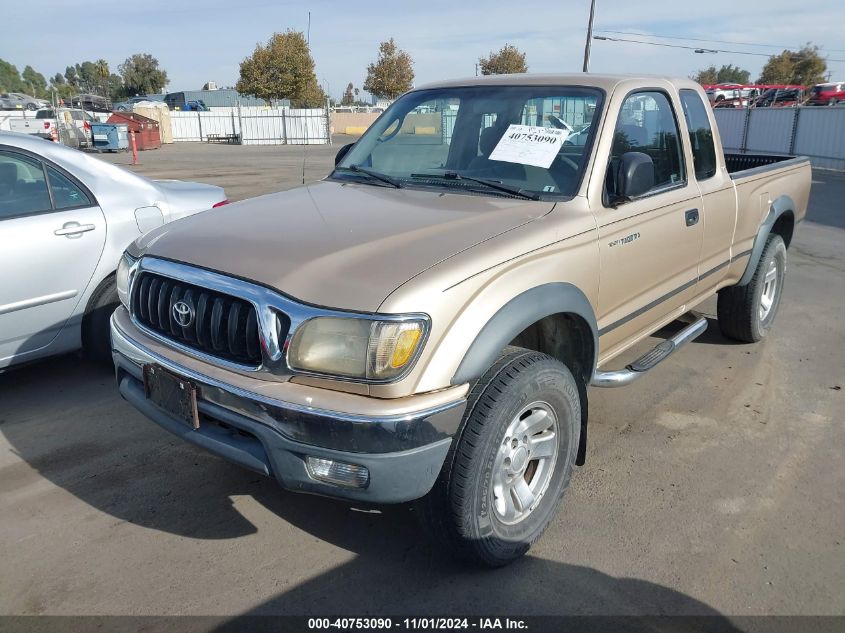 2001 Toyota Tacoma Prerunner VIN: 5TESM92N41Z722695 Lot: 40753090