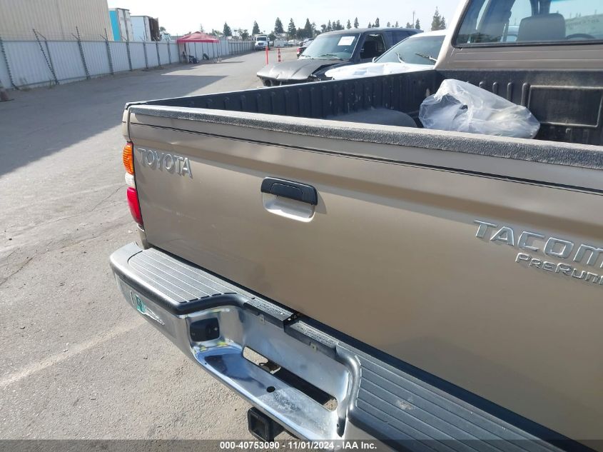 2001 Toyota Tacoma Prerunner VIN: 5TESM92N41Z722695 Lot: 40753090