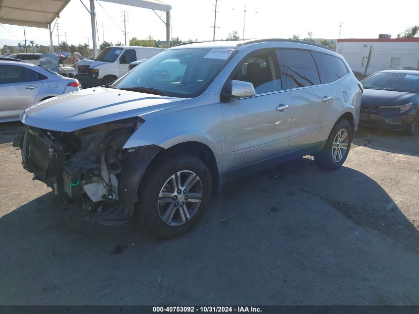 2016 Chevrolet Traverse Lt VIN: 1GNKRHKD2GJ262384 Lot: 40753092