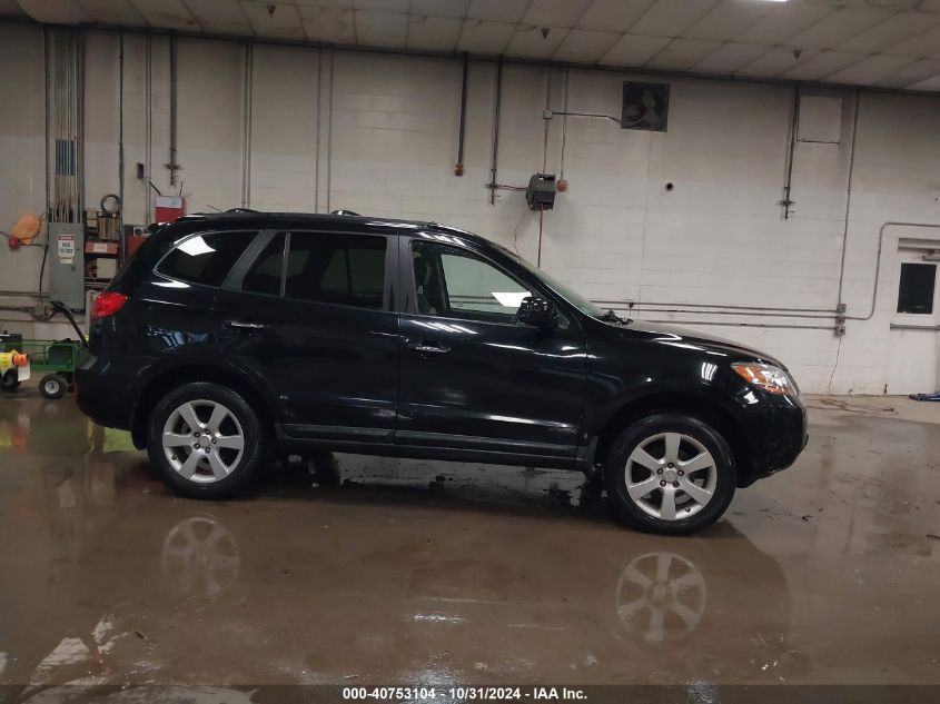 2009 Hyundai Santa Fe Limited VIN: 5NMSH73EX9H318786 Lot: 40753104