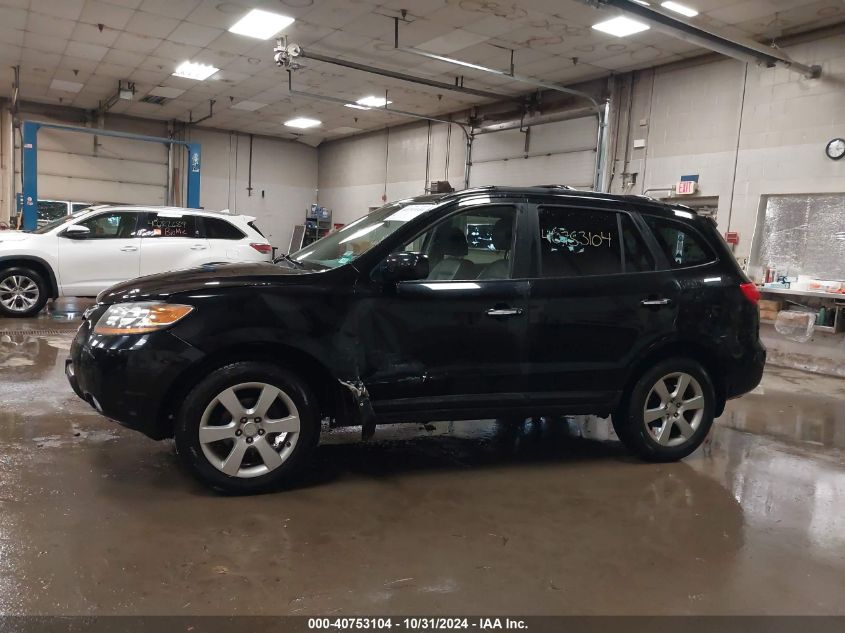 2009 Hyundai Santa Fe Limited VIN: 5NMSH73EX9H318786 Lot: 40753104