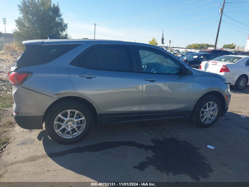 2024 Chevrolet Equinox Fwd Ls VIN: 3GNAXHEG6RL178345 Lot: 40753131