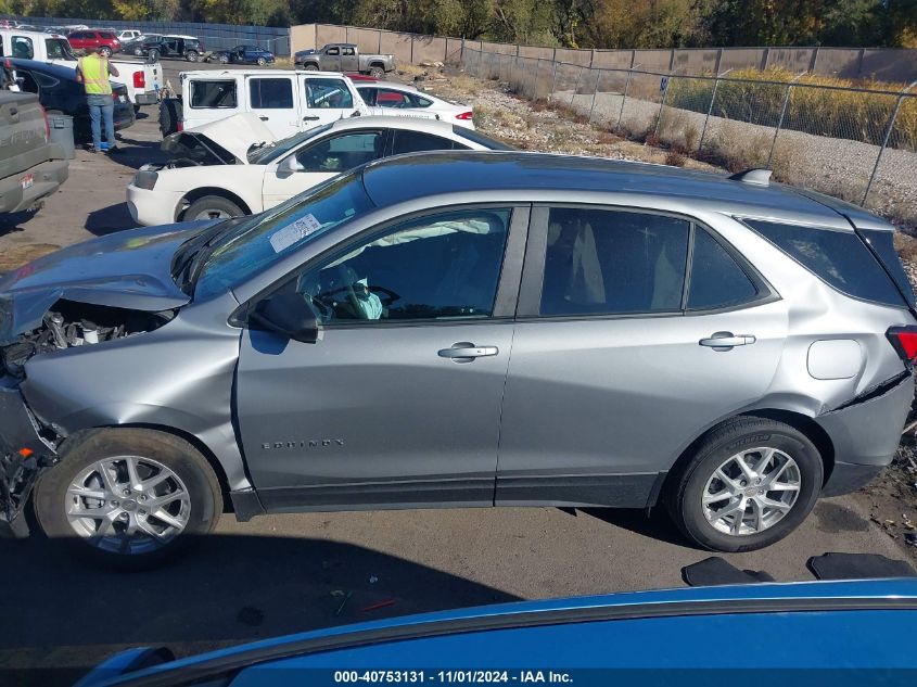 2024 Chevrolet Equinox Fwd Ls VIN: 3GNAXHEG6RL178345 Lot: 40753131