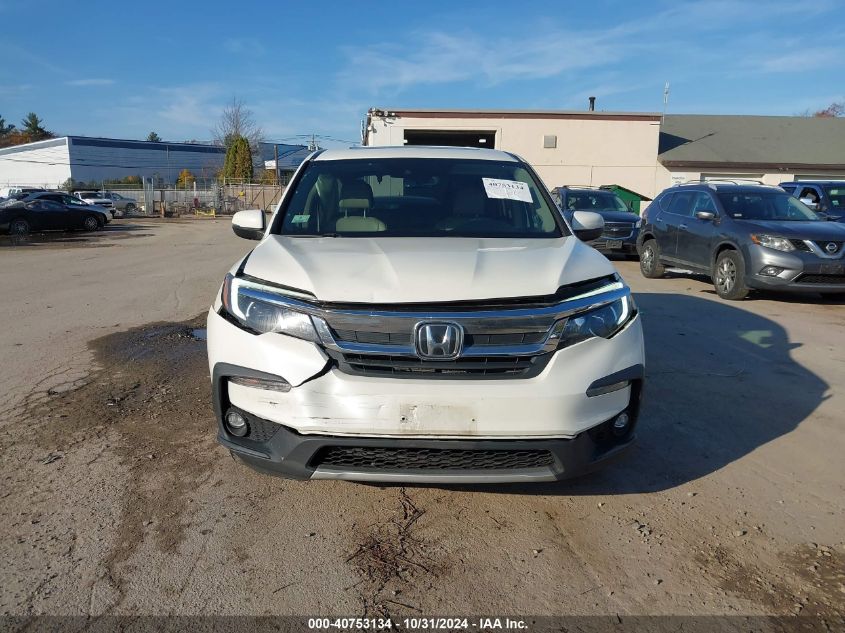 2019 Honda Pilot Ex-L VIN: 5FNYF6H57KB064142 Lot: 40753134