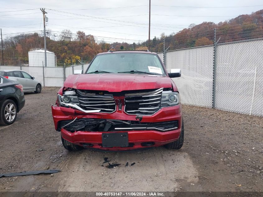 2016 Lincoln Navigator Select VIN: 5LMJJ2JT3GEL06170 Lot: 40753147