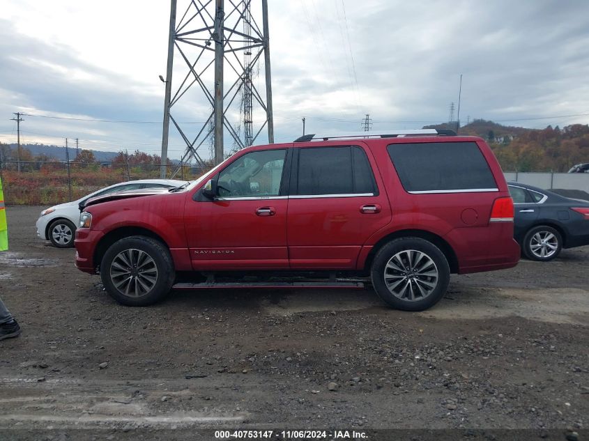 2016 Lincoln Navigator Select VIN: 5LMJJ2JT3GEL06170 Lot: 40753147