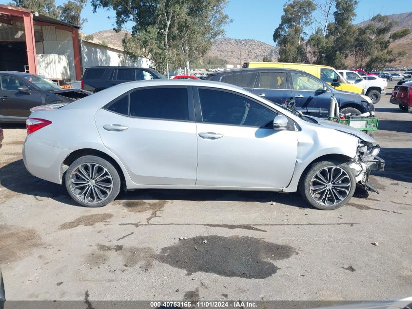 2016 Toyota Corolla S Plus VIN: 5YFBURHE3GP458911 Lot: 40753165