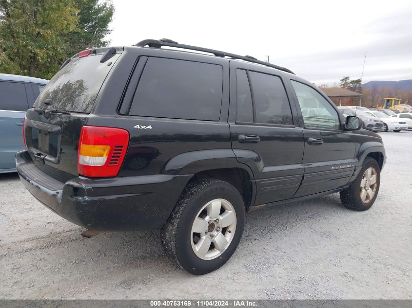 2001 Jeep Grand Cherokee Limited VIN: 1J4GW58S81C668235 Lot: 40753169