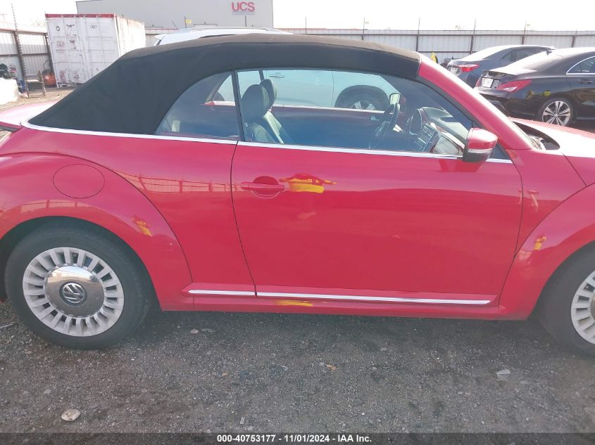 2014 Volkswagen Beetle 2.5L VIN: 3VW5X7ATXEM802544 Lot: 40753177