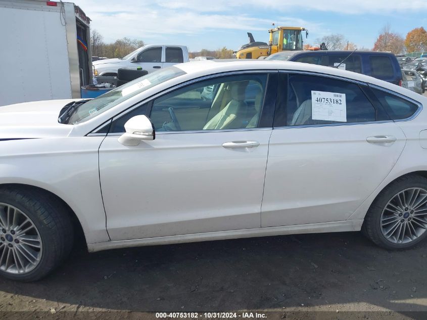 2016 Ford Fusion Se VIN: 3FA6P0T91GR349488 Lot: 40753182