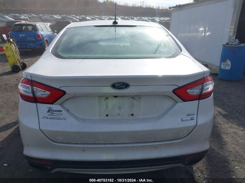 2016 Ford Fusion Se VIN: 3FA6P0T91GR349488 Lot: 40753182