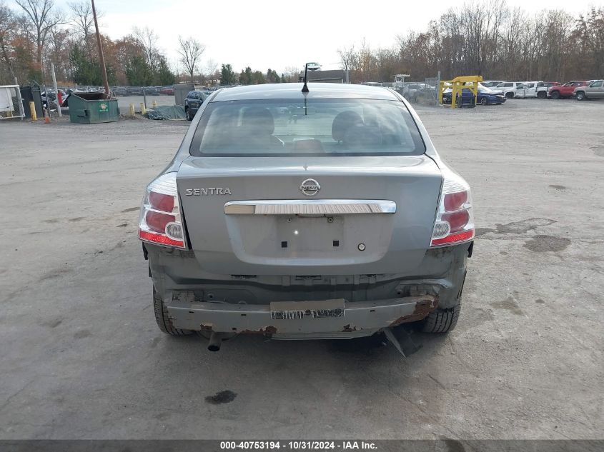 2010 Nissan Sentra 2.0 VIN: 3N1AB6AP5AL683642 Lot: 40753194