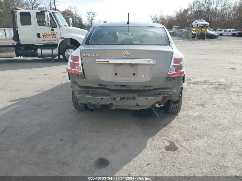 2010 Nissan Sentra 2.0 VIN: 3N1AB6AP5AL683642 Lot: 40753194