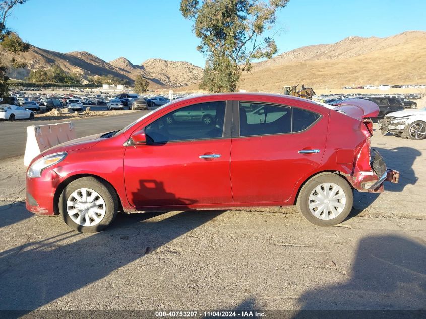 2019 Nissan Versa 1.6 Sv VIN: 3N1CN7AP7KL850199 Lot: 40753207