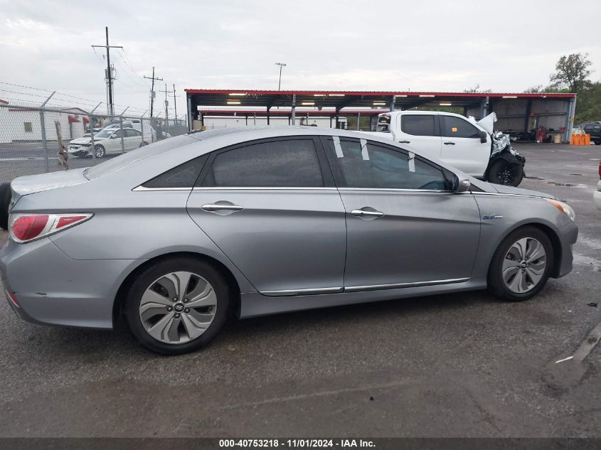 2014 Hyundai Sonata Hybrid Limited VIN: KMHEC4A49EA112721 Lot: 40753218