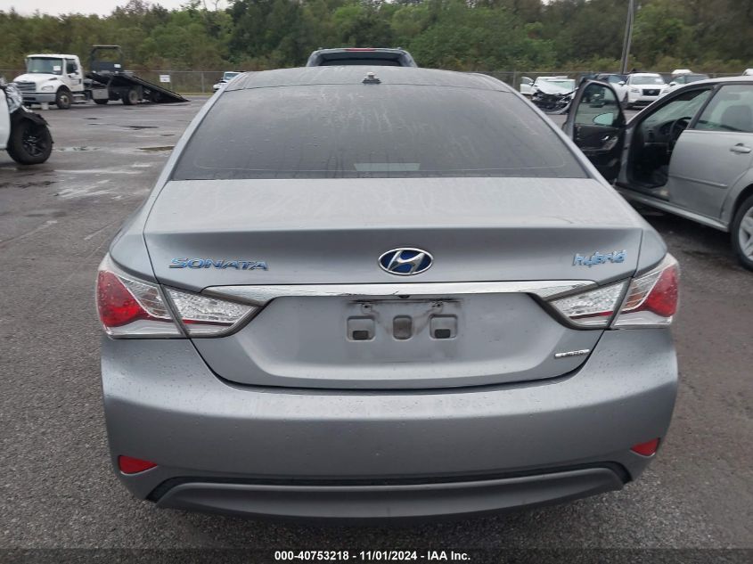 2014 Hyundai Sonata Hybrid Limited VIN: KMHEC4A49EA112721 Lot: 40753218