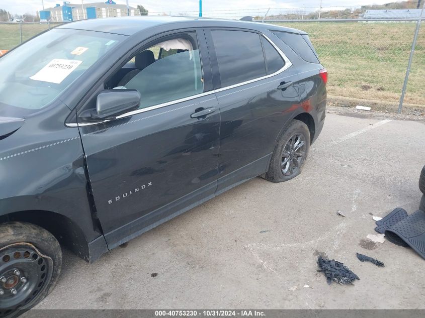 2020 Chevrolet Equinox Fwd Lt 1.5L Turbo VIN: 2GNAXKEV3L6241943 Lot: 40753230