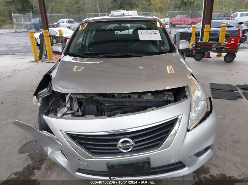 2014 Nissan Versa 1.6 Sv VIN: 3N1CN7AP9EL850631 Lot: 40753236