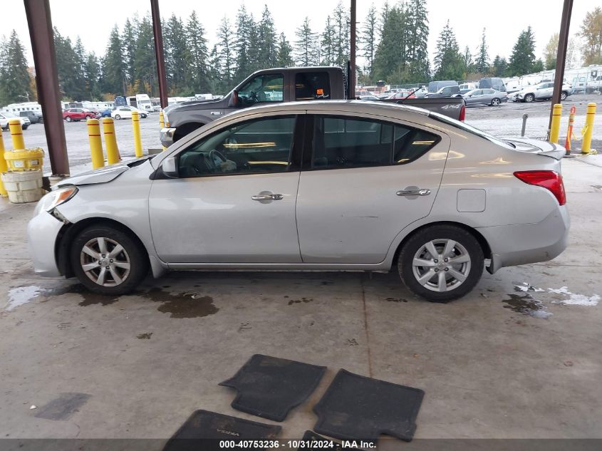 2014 Nissan Versa 1.6 Sv VIN: 3N1CN7AP9EL850631 Lot: 40753236