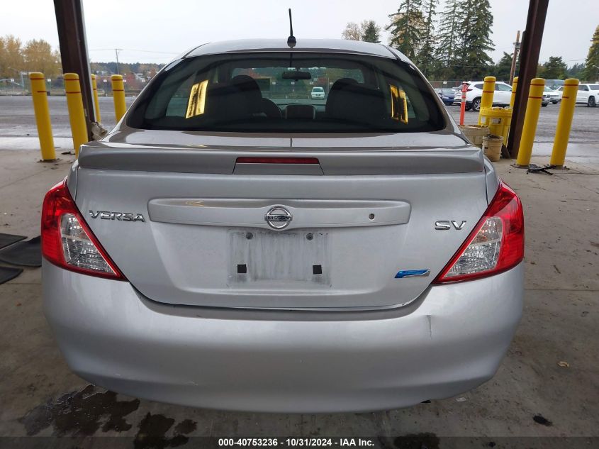 2014 Nissan Versa 1.6 Sv VIN: 3N1CN7AP9EL850631 Lot: 40753236