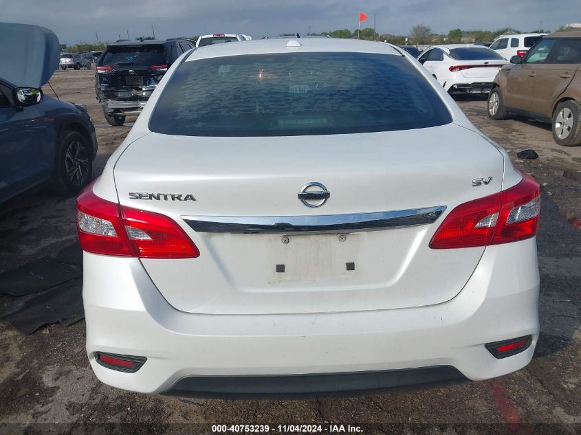 2018 Nissan Sentra Sv VIN: 3N1AB7AP0JY222521 Lot: 40753239