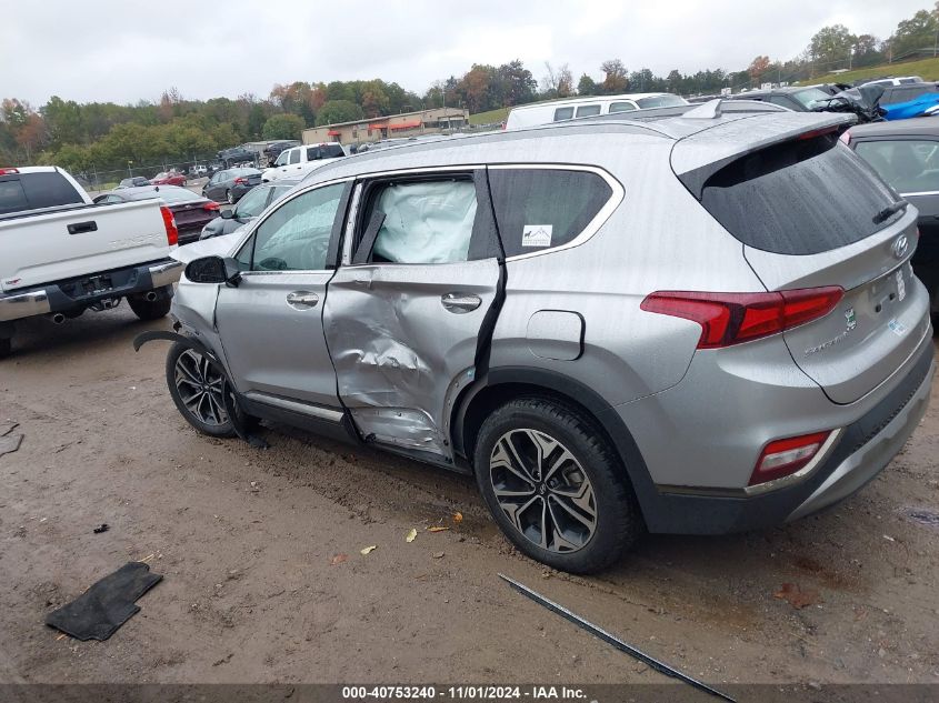 2020 Hyundai Santa Fe Limited 2.0T VIN: 5NMS5CAA3LH188357 Lot: 40753240