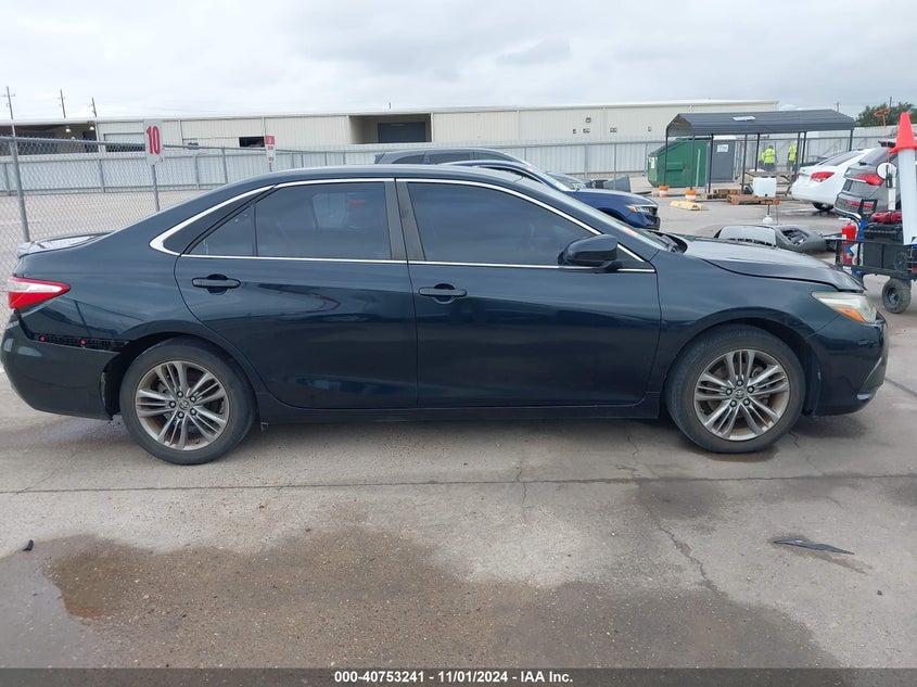 2016 TOYOTA CAMRY SE - 4T1BF1FK5GU186929