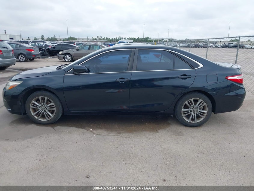 2016 TOYOTA CAMRY SE - 4T1BF1FK5GU186929