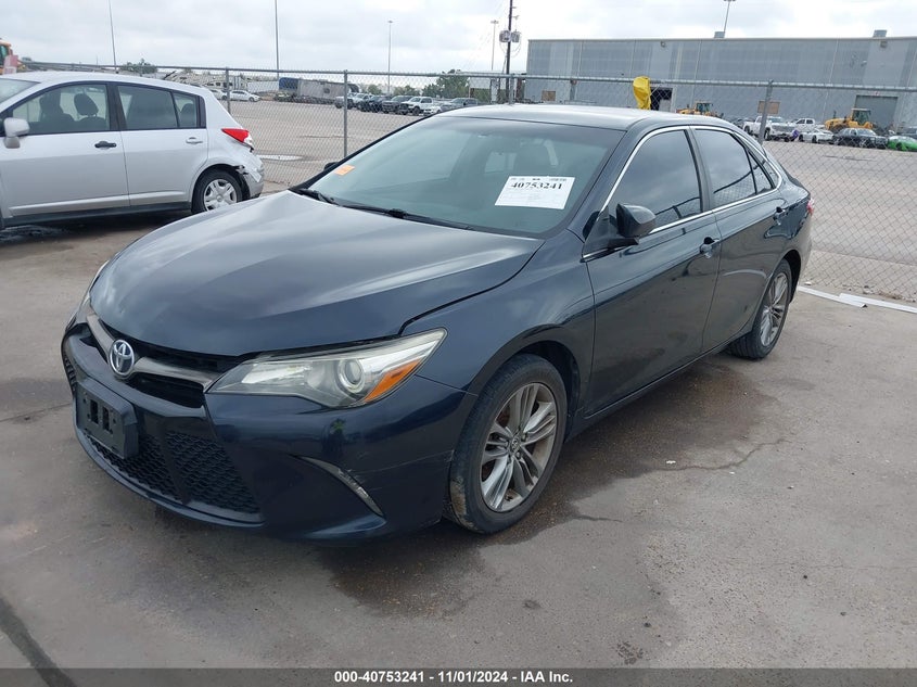 2016 TOYOTA CAMRY SE - 4T1BF1FK5GU186929