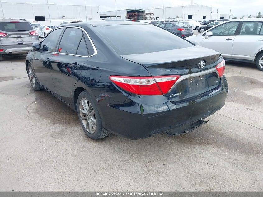 2016 TOYOTA CAMRY SE - 4T1BF1FK5GU186929